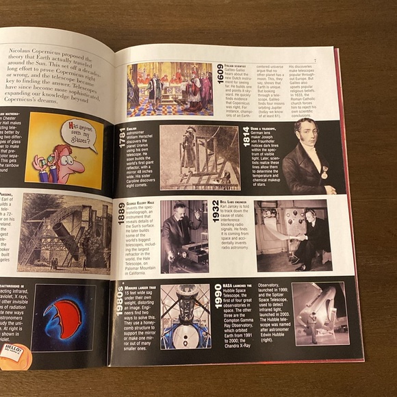 Kids Discover Telescopes and Wright Brothers and Time Life Physical Forces Books - Picture 10 of 16